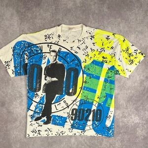 Beverly Hills American Teen Drama Television Series Overprint Xl Size T Shirt
